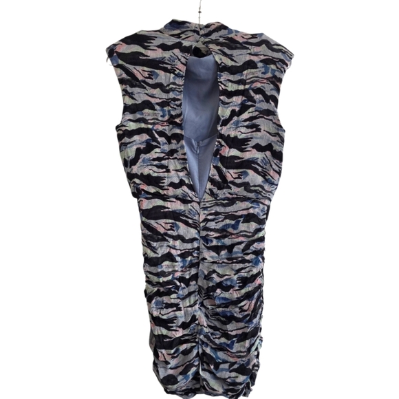 All Saints Lillita Oniyuri Dress Size 4 - Picture 4 of 6